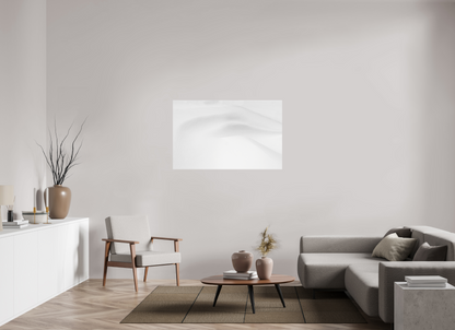 126,7 x 80 cm, Fine Art Print on textured paper White Silence