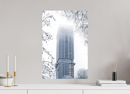 40 x 60 cm, Fine Art Print on textured paper Winter's Rise