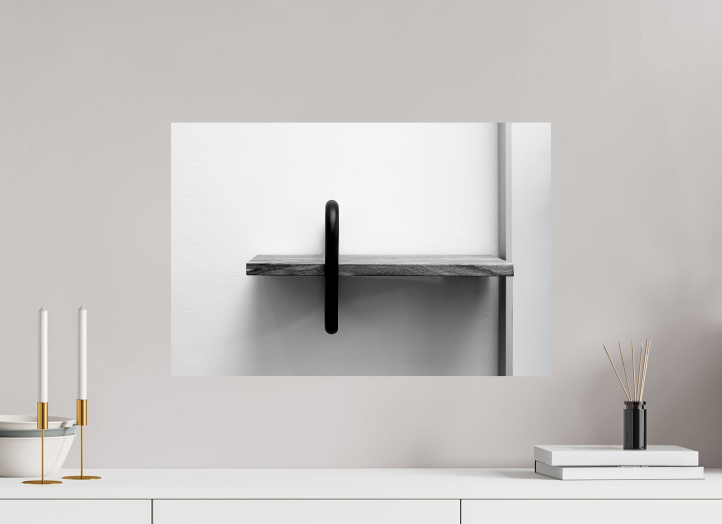 60 x 40 cm, Fine Art Print on textured paper Interrupted symmetry