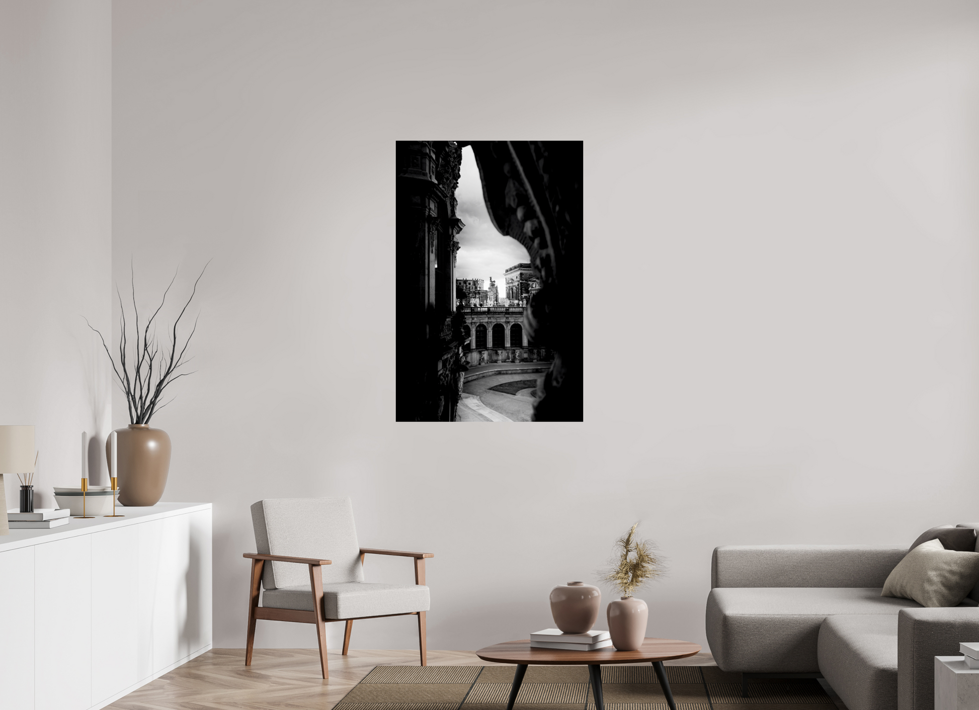 80 x 120 cm, Fine Art Print on textured paper Baroque Echoes_On FineArt Paper