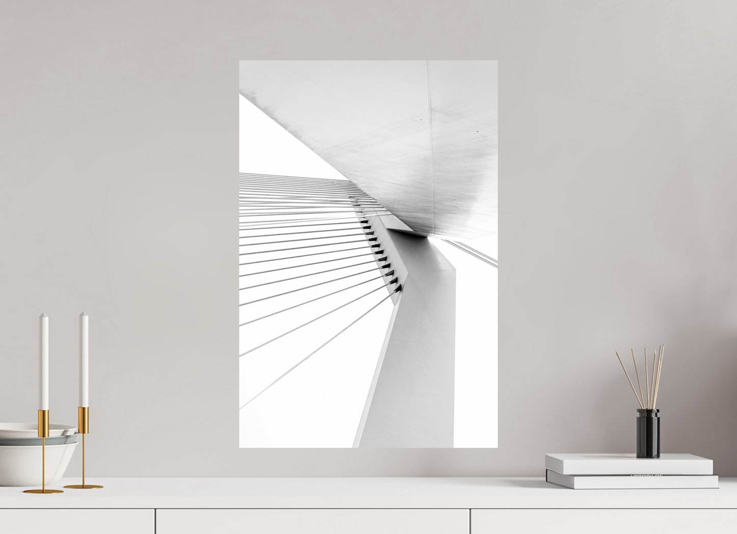 40 x 60 cm, Fine Art Print on textured paper Structural Rhythm