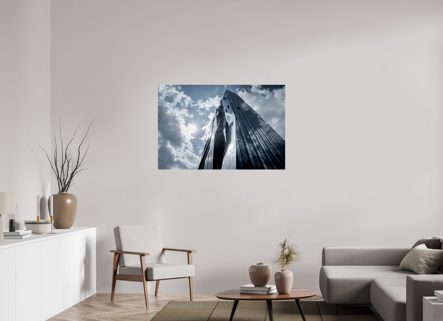 120 x 80 cm, Fine Art Print on textured paper Sunforged Tower